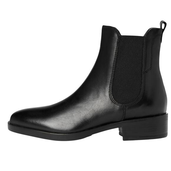 Dune London Womens Panoramic Ankle Boots EU 37 US 7 Black Leather NIB - Picture 2 of 13